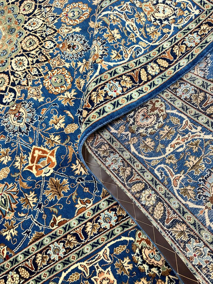 Fine Hand-Knotted Persian Kashmar Carpet
