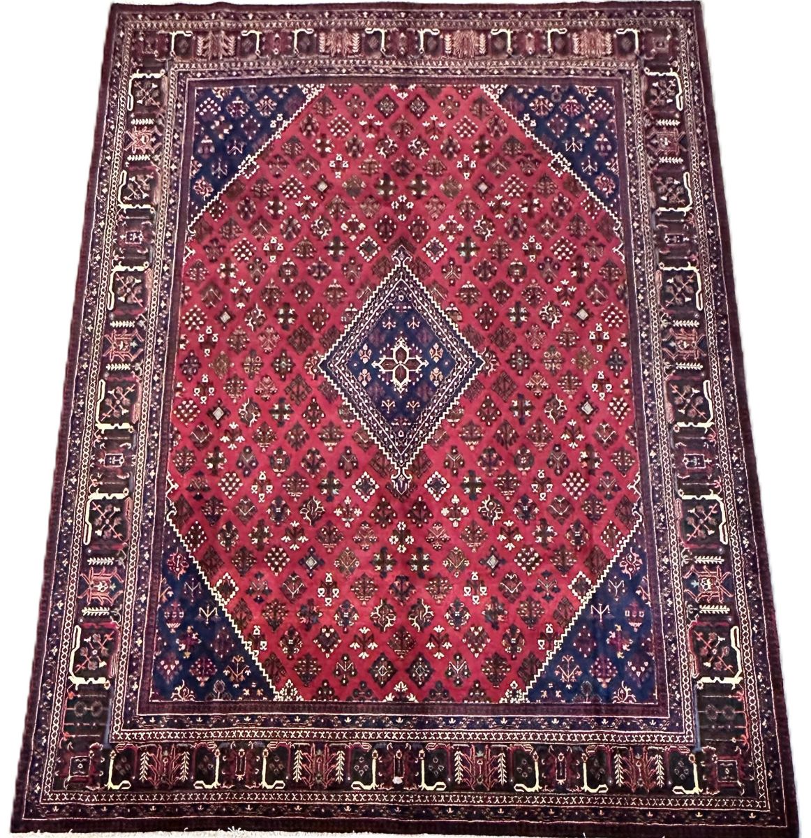 Fine Hand-Knotted Persian Meymeh Carpet
