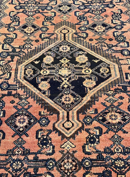 Hand-Knotted Tribal Persian Malayer Rug
