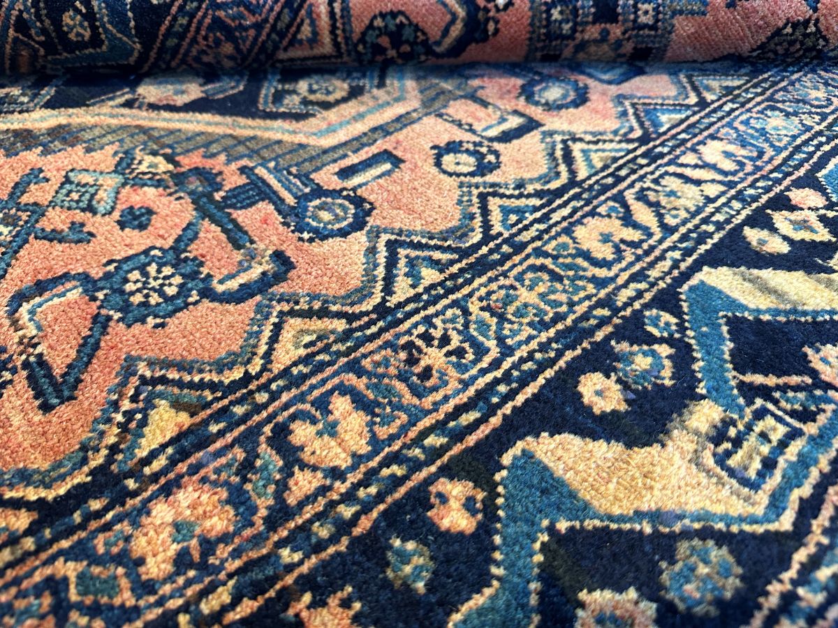 Hand-Knotted Tribal Persian Malayer Rug
