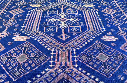 Hand-Knotted Tribal Persian Luri Rug