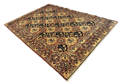 Hand-Knotted Tribal Persian Bakhtiar Rug