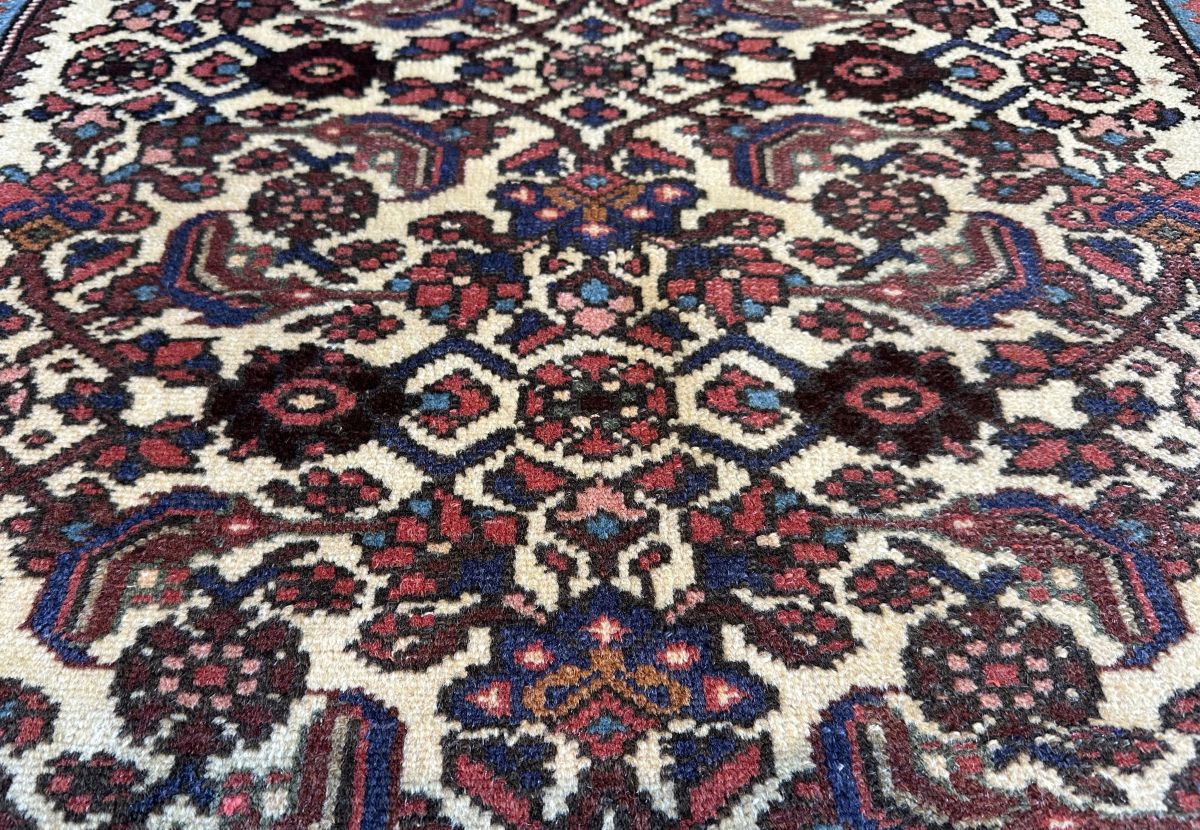 Hand-Knotted Tribal Persian Enjelas Rug