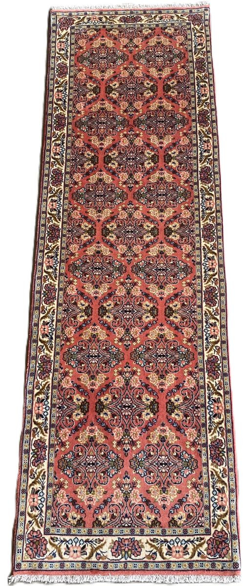 Fine Hand-Knotted Tribal Persian Bidjar Hall Runner