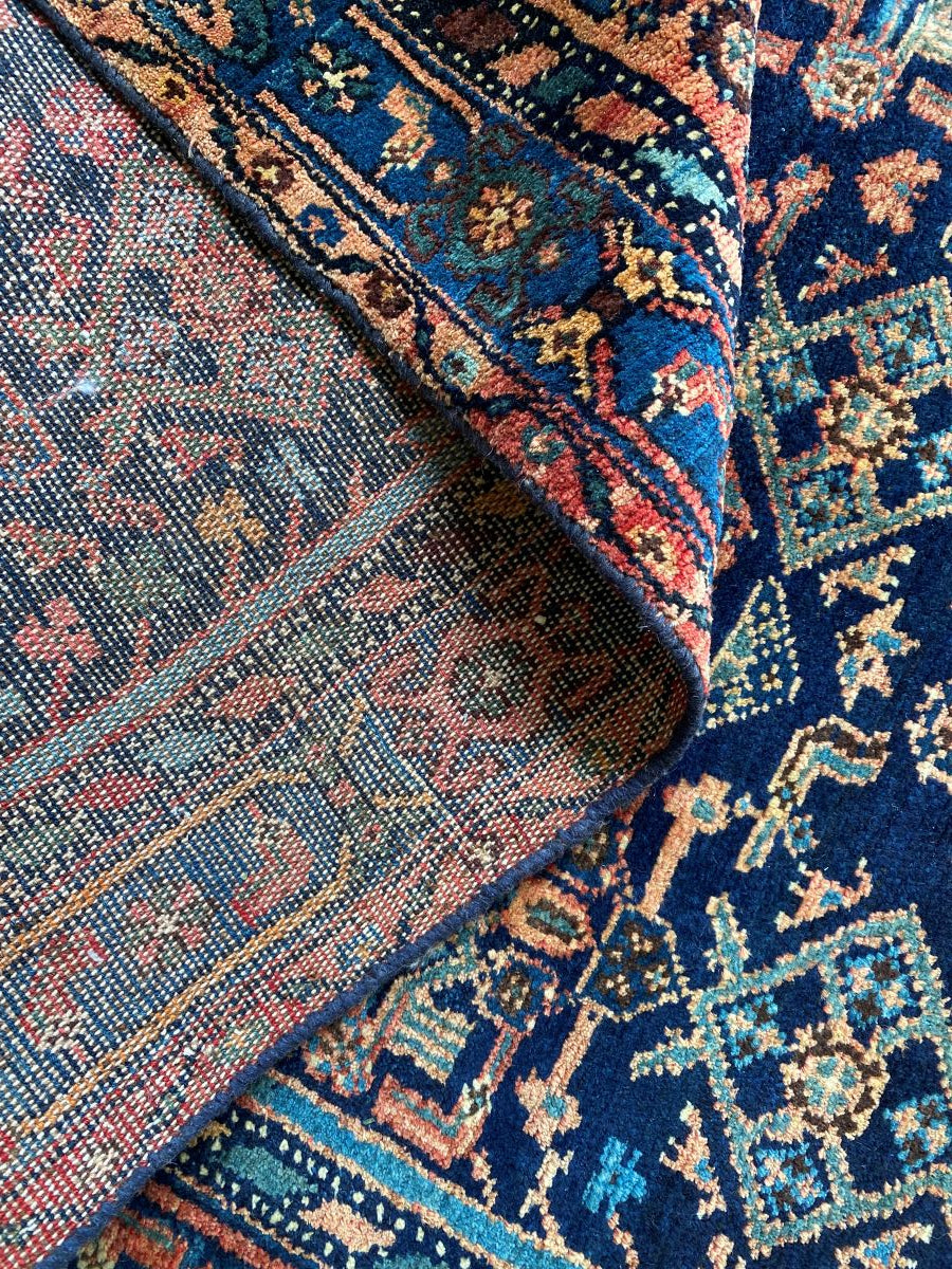 Hand-Knotted Tribal Persian Malayer Rug