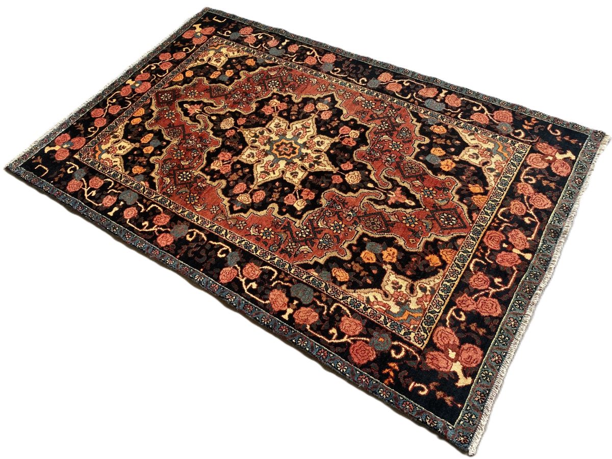 Circa 1930s Hand-Knotted Persian Farahan Rug