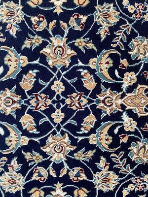 Fine Hand-Knotted Persian Naien Hall Runner