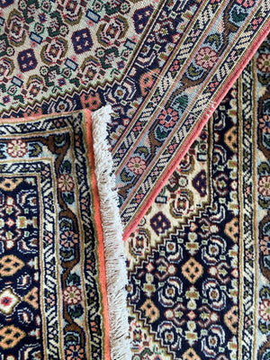 Hand-Knotted Persian Bidjar Hall Runner