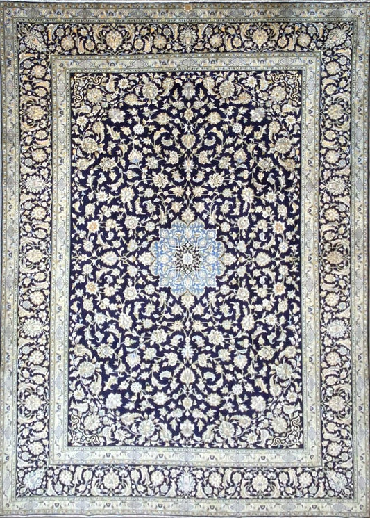 Superfine Hand-knotted Royal Persian Kashan Carpet