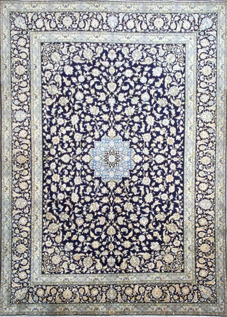 Superfine Hand-knotted Royal Persian Kashan Carpet