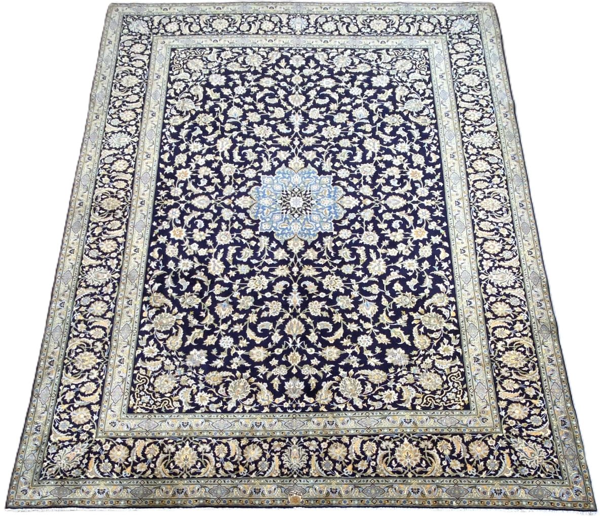 Superfine Hand-knotted Royal Persian Kashan Carpet