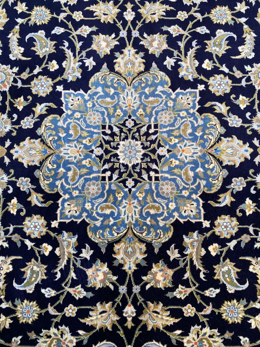 Superfine Hand-knotted Royal Persian Kashan Carpet