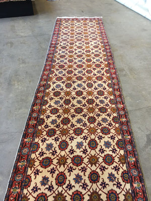 Handmade Persian Varamin Runner