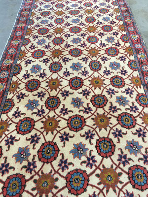 Handmade Persian Varamin Runner