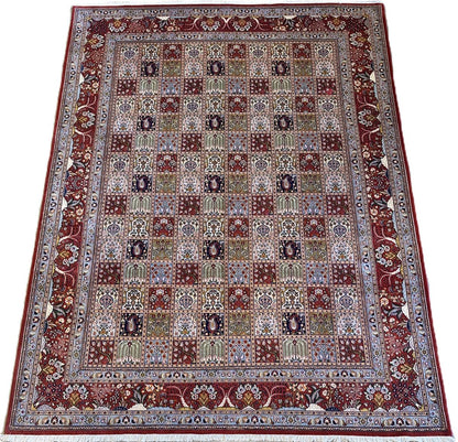 Fine Hand-Knotted Persian Birjand Mood Carpet