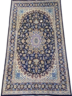 Fine Hand-Knotted Persian Kashmar Carpet