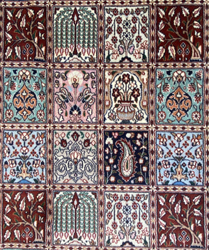 Fine Hand-Knotted Persian Birjand Mood Carpet