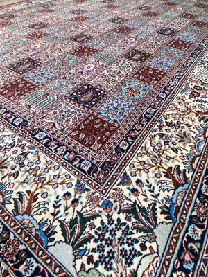 Fine Hand-Knotted Persian Birjand Mood Carpet