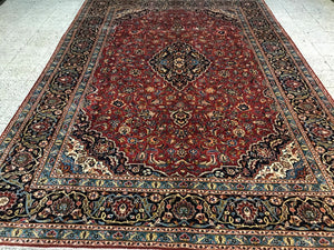 Handmade Persian Kashan Rug