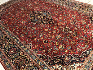 Handmade Persian Kashan Rug