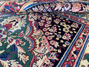 Rare Hand-Knotted Persian Bakhtiar Carpet