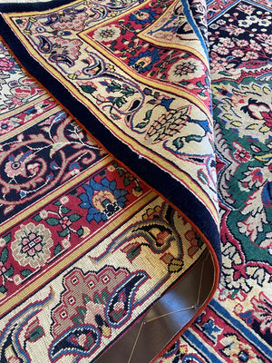 Rare Hand-Knotted Persian Bakhtiar Carpet