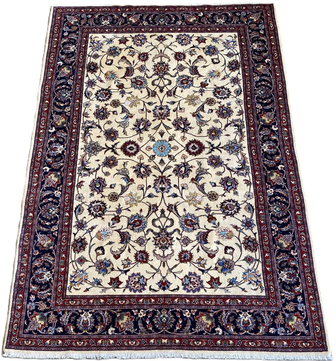 Superfine Hand-Knotted Persian Khorasan Carpet