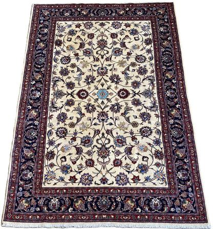 Superfine Hand-Knotted Persian Khorasan Carpet