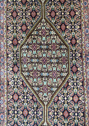 Handmade Tribal Persian Senneh Hall Runner