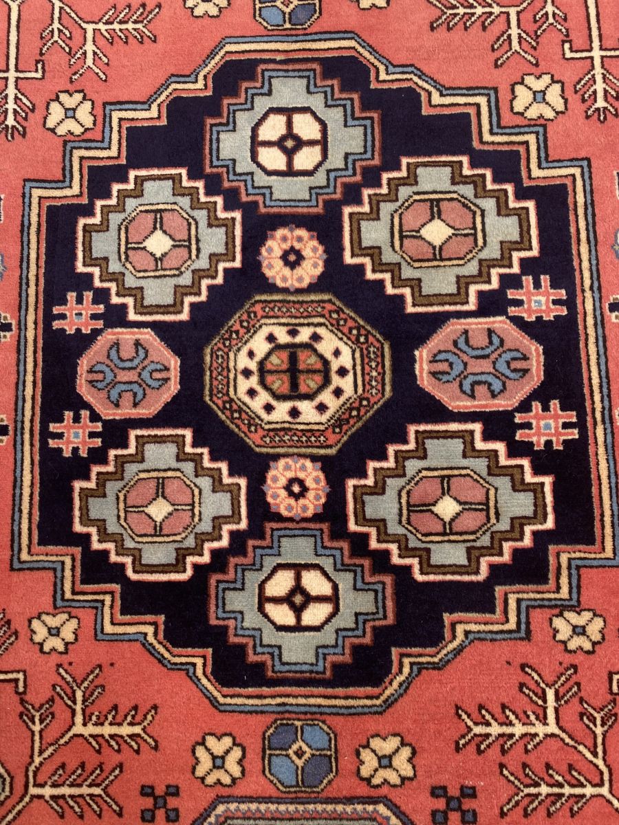 Rare Hand-Knotted Persian Meshgin Carpet