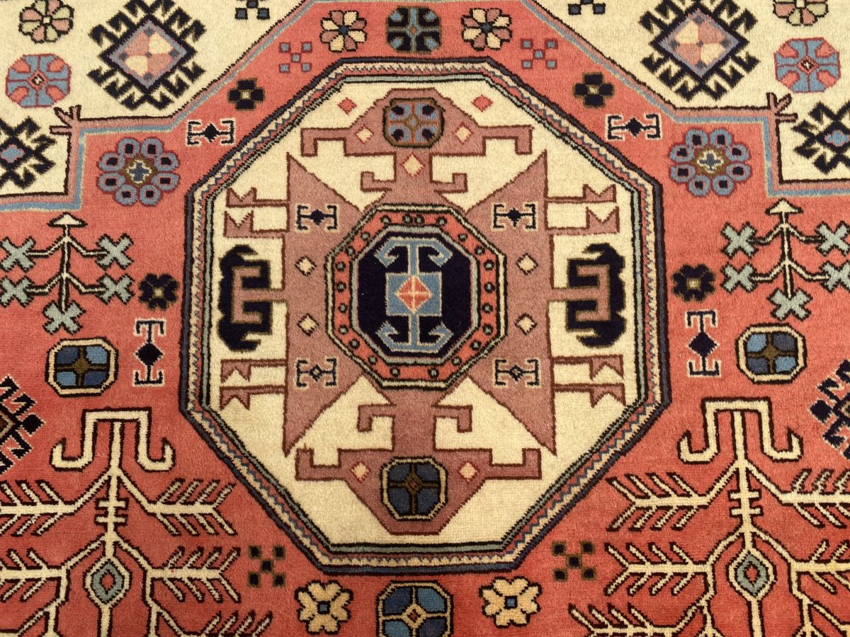 Rare Hand-Knotted Persian Meshgin Carpet