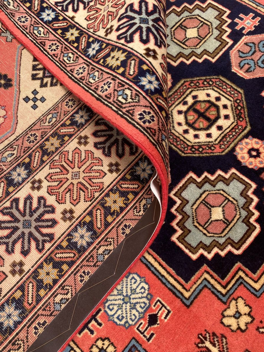 Rare Hand-Knotted Persian Meshgin Carpet