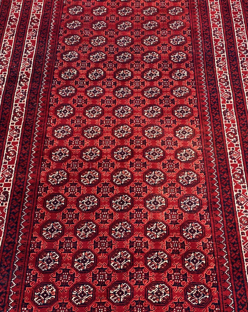Hand-Knotted Tribal Afghan Kunduz Runner