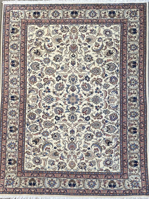 Fine Hand-Knotted Persian Kashmar Carpet