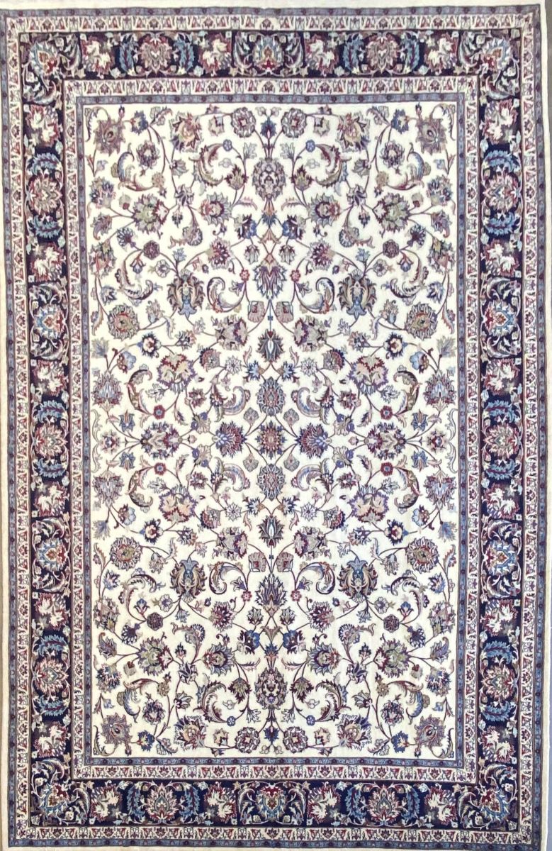 Superfine Hand-Knotted Persian Khorasan Carpet
