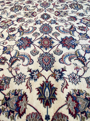 Superfine Hand-Knotted Persian Khorasan Carpet