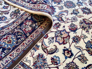 Superfine Hand-Knotted Persian Khorasan Carpet