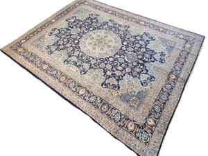 Fine Hand-Knotted Persian Kerman Carpet