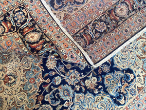 Fine Hand-Knotted Persian Kerman Carpet