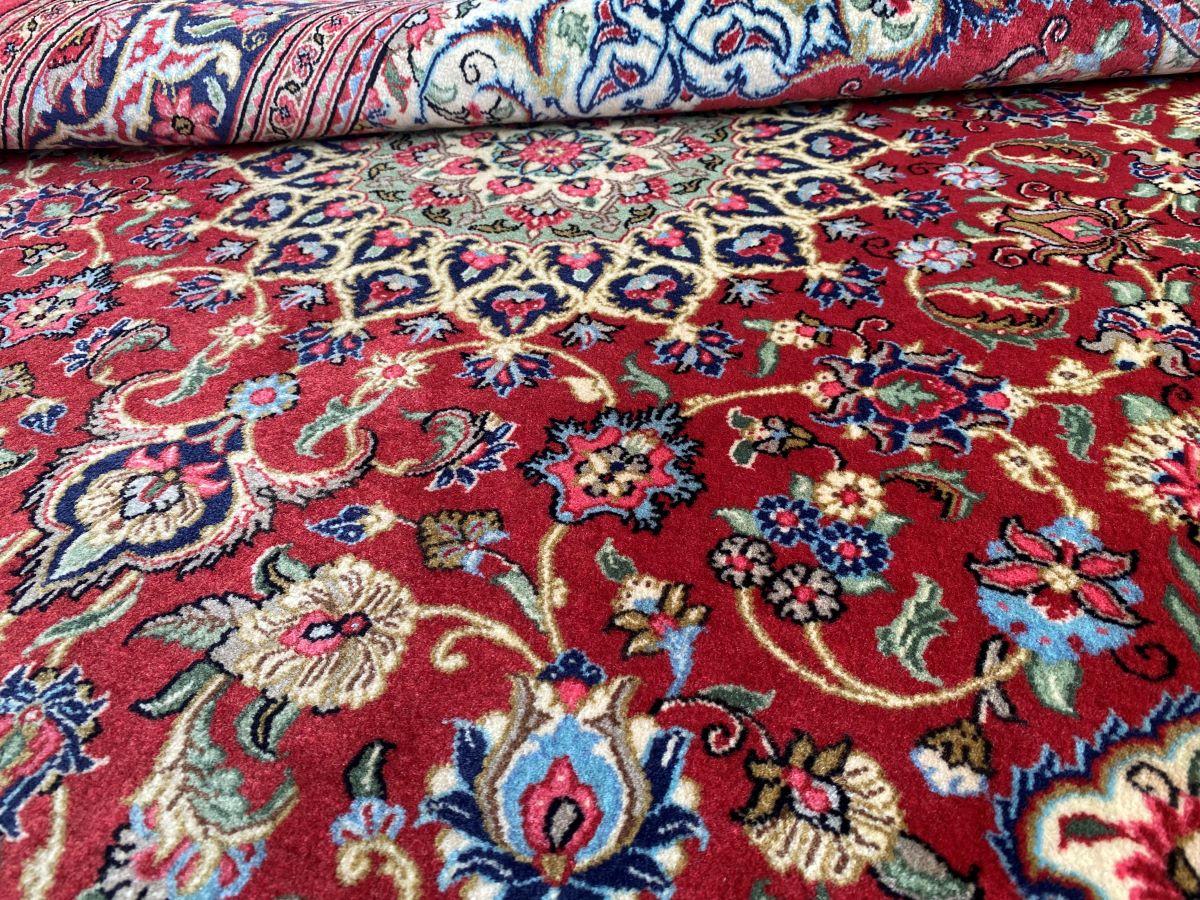 Superfine Hand-Knotted Persian Qum Carpet