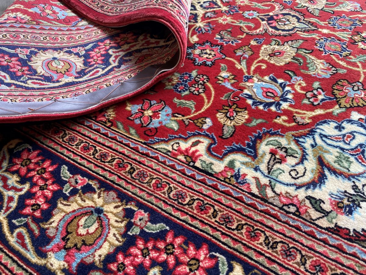 Superfine Hand-Knotted Persian Qum Carpet