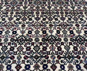 Hand-Knotted Tribal Persian Enjelas Rug