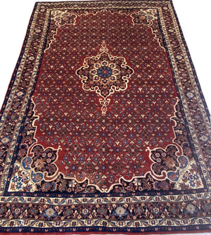 Circa 1960s Hand-Knotted Persian Bidjar Carpet