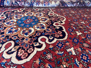 Circa 1960s Hand-Knotted Persian Bidjar Carpet