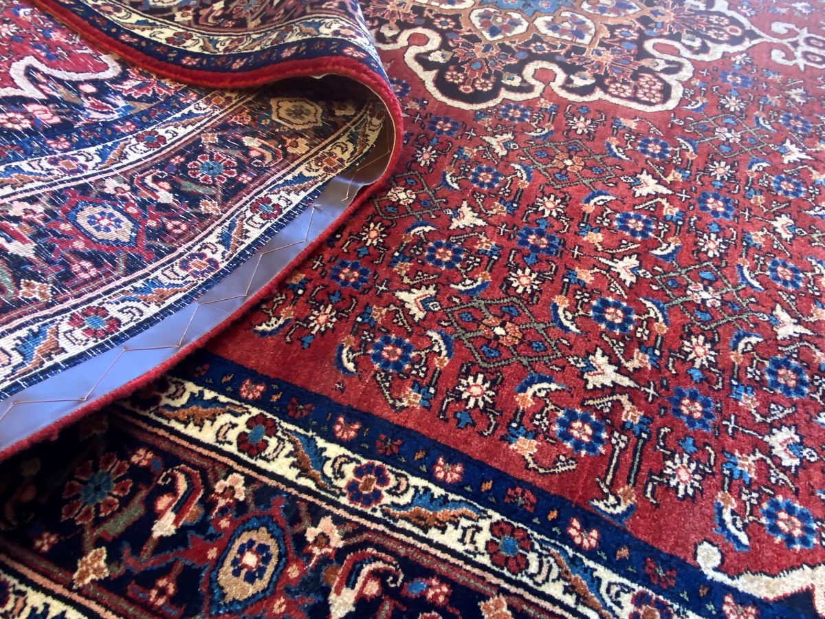 Circa 1960s Hand-Knotted Persian Bidjar Carpet
