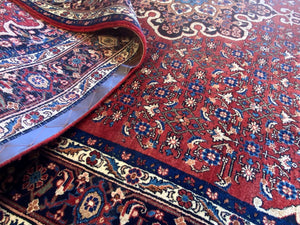 Circa 1960s Hand-Knotted Persian Bidjar Carpet