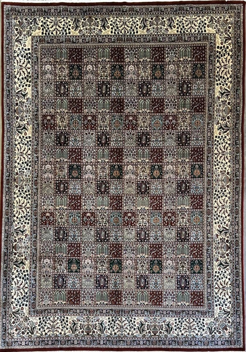 Fine Hand-Knotted Persian Birjand Mood Carpet