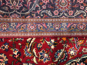 Handmade Persian Kashan Rug