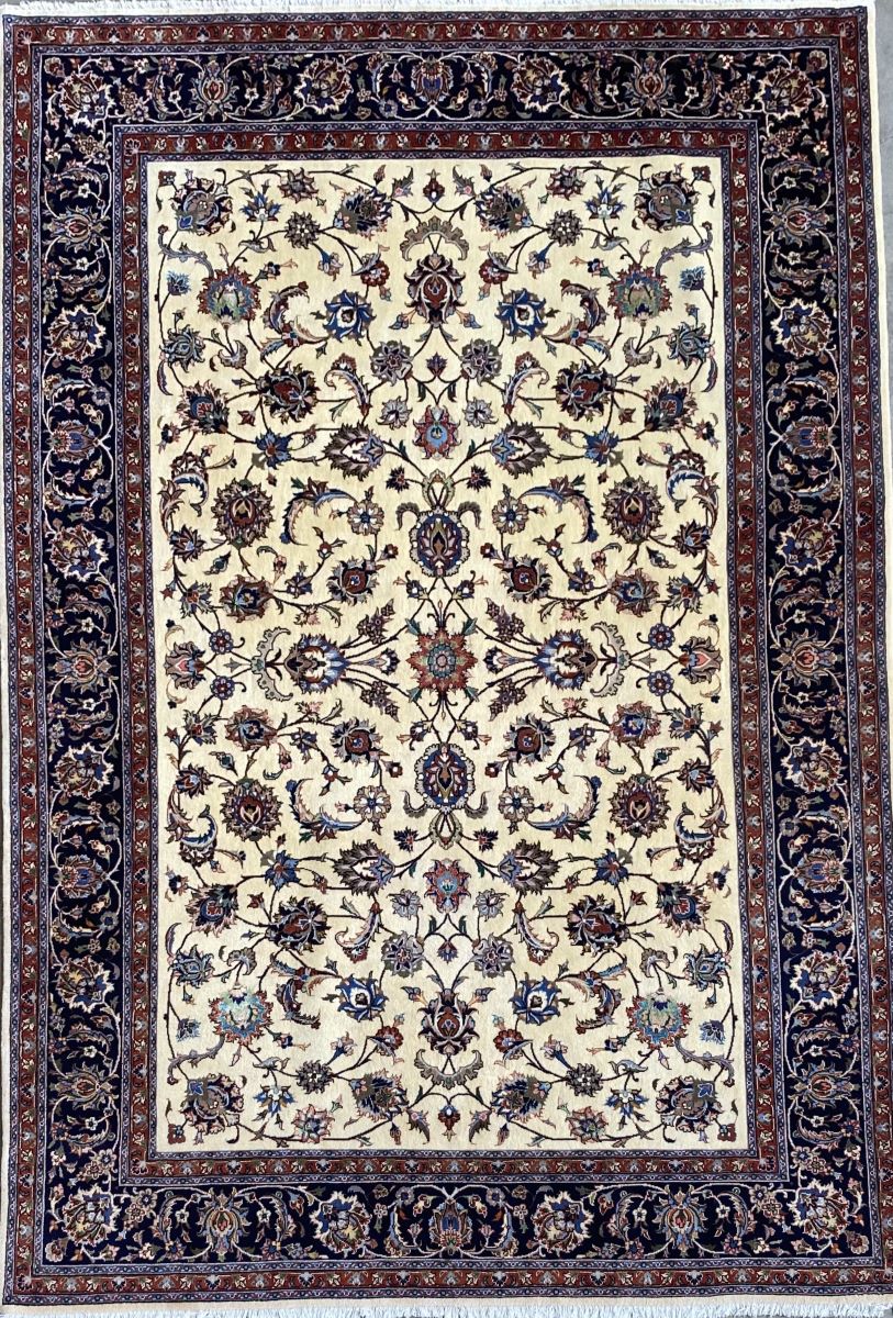 Superfine Hand-Knotted Persian Sarouq Carpet