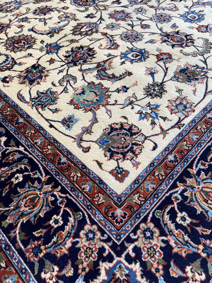 Superfine Hand-Knotted Persian Sarouq Carpet